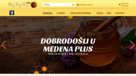 What Kosnicemedenaplus.rs website looked like in 2020 (4 years ago)