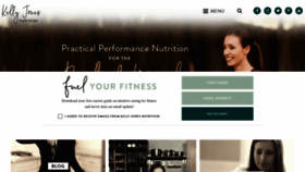 What Kellyjonesnutrition.com website looked like in 2020 (4 years ago)