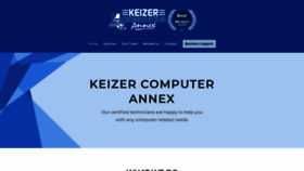What Keizercomputerannex.com website looked like in 2020 (4 years ago)