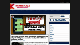 What Khatrimaza.shop website looked like in 2020 (4 years ago)