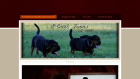 What Kcreekfarms.com website looked like in 2020 (6 years ago)