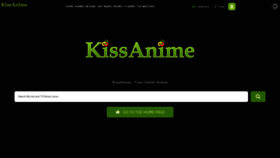 What Kissanime.monster website looked like in 2020 (4 years ago)