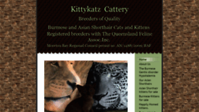 What Kittykatzburmese.net website looked like in 2020 (4 years ago)
