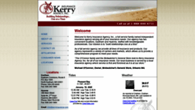 What Kerryinsurance.com website looked like in 2020 (4 years ago)