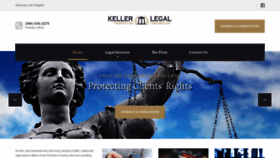 What Kellerlegalgroup.com website looked like in 2020 (4 years ago)