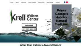 What Krellwell.com website looked like in 2020 (4 years ago)