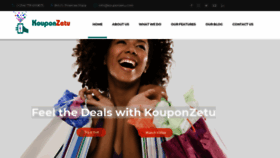 What Kouponzetu.com website looked like in 2020 (4 years ago)