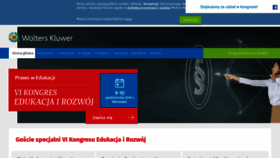 What Kongres-edukacja.pl website looked like in 2020 (4 years ago)