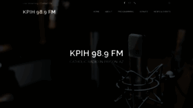 What Kpihradio.com website looked like in 2020 (4 years ago)