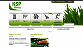 What Ksp-ljutomer.si website looked like in 2020 (4 years ago)