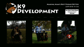 What K9development.com website looked like in 2020 (4 years ago)