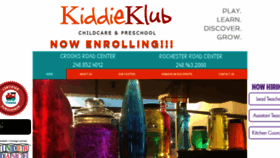 What Kiddieklub.com website looked like in 2020 (4 years ago)