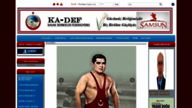 What Kadef.org.tr website looked like in 2020 (4 years ago)