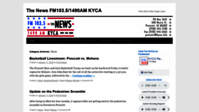 What Kyca.info website looked like in 2020 (4 years ago)