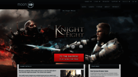 What Knightfight.moonid.net website looked like in 2020 (4 years ago)