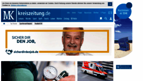 What Kreiszeitung.de website looked like in 2020 (4 years ago)