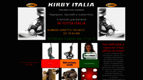 What Kirbyitaliacentroassistenza.com website looked like in 2020 (4 years ago)