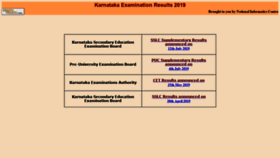 What Karresults.nic.in website looked like in 2020 (4 years ago)