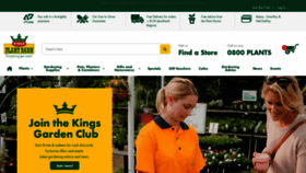 What Kings.co.nz website looked like in 2020 (4 years ago)
