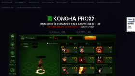 What Konohaproxy.com.br website looked like in 2020 (4 years ago)