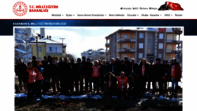 What Karaman.meb.gov.tr website looked like in 2020 (4 years ago)