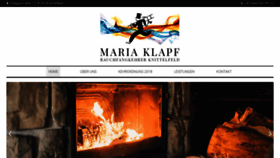 What Klapf.eu website looked like in 2020 (4 years ago)