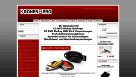 What Kronenberg24.de website looked like in 2020 (4 years ago)
