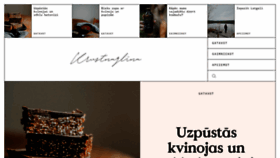 What Krustnaglina.lv website looked like in 2020 (4 years ago)