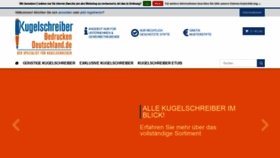 What Kugelschreiber-bedrucken-deutschland.de website looked like in 2020 (4 years ago)