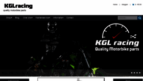 What Kglracing.com website looked like in 2020 (4 years ago)