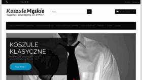 What Koszule-meskie.net.pl website looked like in 2020 (4 years ago)