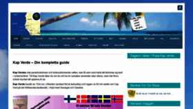 What Kapverde-guiden.se website looked like in 2020 (4 years ago)