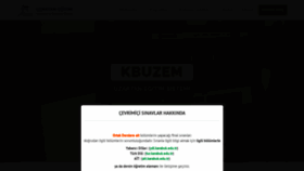 What Kbuzem.karabuk.edu.tr website looked like in 2020 (4 years ago)