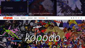 What Kopodo.com website looked like in 2020 (4 years ago)