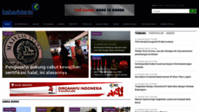 What Kabarbisnis.com website looked like in 2020 (4 years ago)