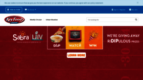 What Keyfood.com website looked like in 2020 (4 years ago)