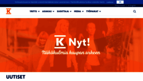 What Kesko.fi website looked like in 2020 (4 years ago)