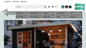 What Karibu-gartenhaus.de website looked like in 2020 (4 years ago)