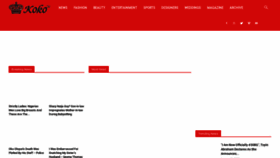What Koko.ng website looked like in 2020 (4 years ago)