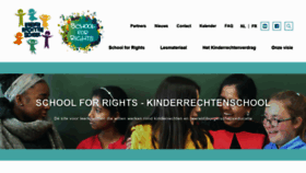 What Kinderrechtenschool.be website looked like in 2020 (4 years ago)