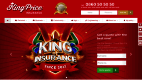 What Kingprice.co.za website looked like in 2020 (4 years ago)