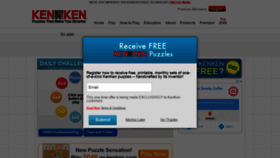 What Kenkenpuzzle.com website looked like in 2020 (4 years ago)