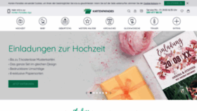 What Karten-paradies.de website looked like in 2020 (4 years ago)