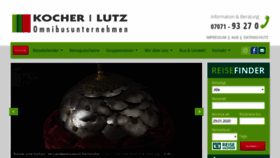 What Kocherlutz.de website looked like in 2020 (4 years ago)