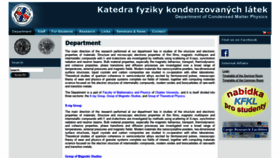 What Kfkl.cz website looked like in 2020 (4 years ago)