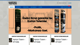 What Kartontotem.com.tr website looked like in 2020 (4 years ago)