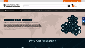 What Kenresearch.com website looked like in 2020 (4 years ago)