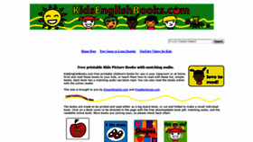 What Kidsenglishbooks.com website looked like in 2020 (4 years ago)