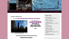 What Kirchengemeindegrosshansdorf.de website looked like in 2020 (4 years ago)