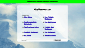 What Kitegames.com website looked like in 2020 (4 years ago)